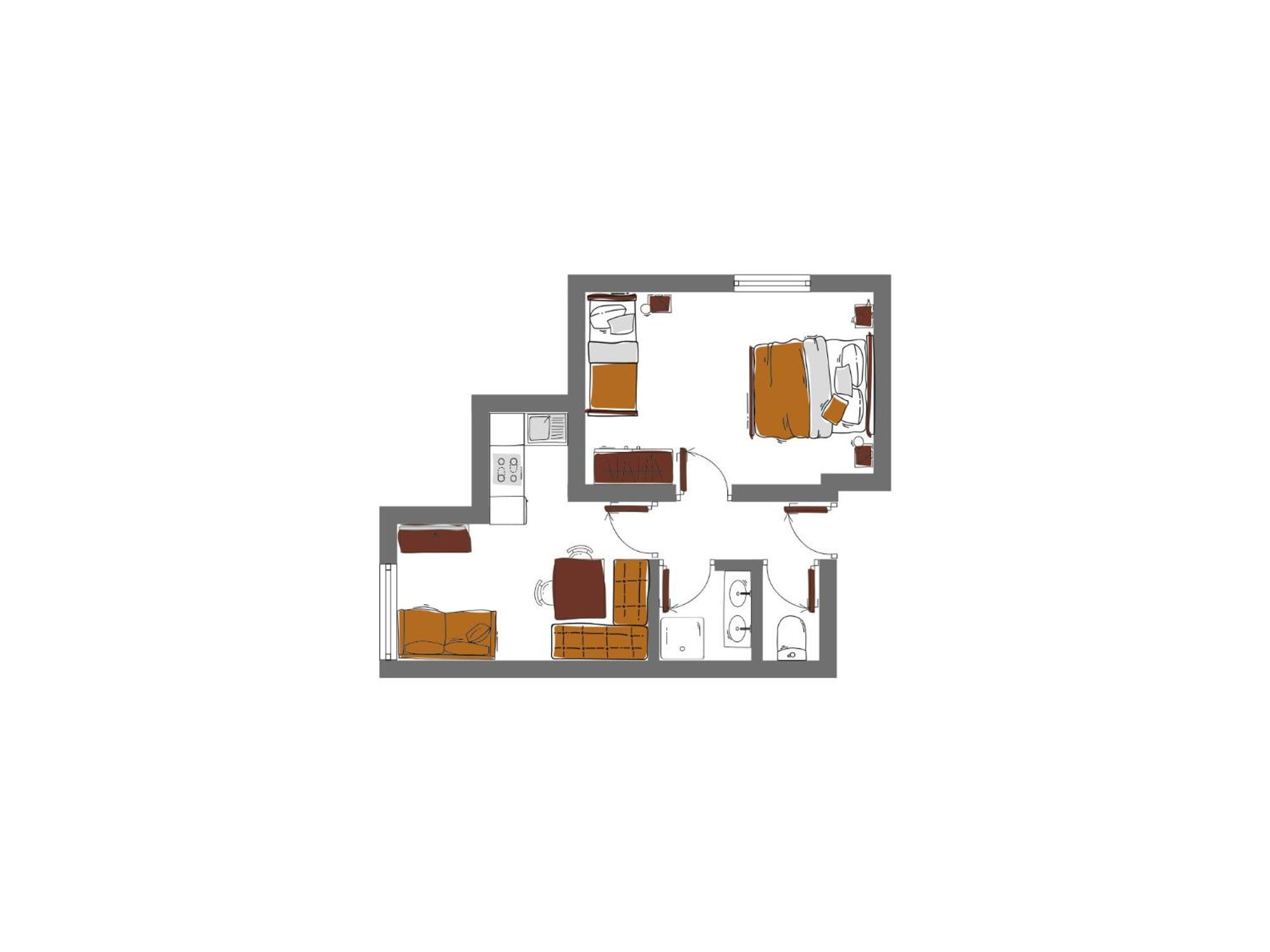 Schoenblick - Gurgl B&B Obergurgl Quarto foto